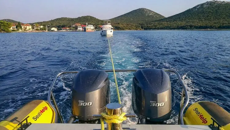 Towing SeaHelp for fuel problems