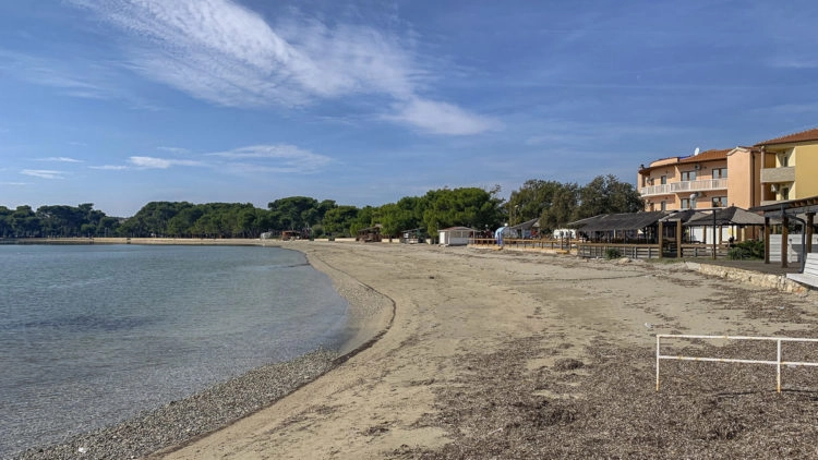 Travel warning Croatia: deserted beaches in Istria
