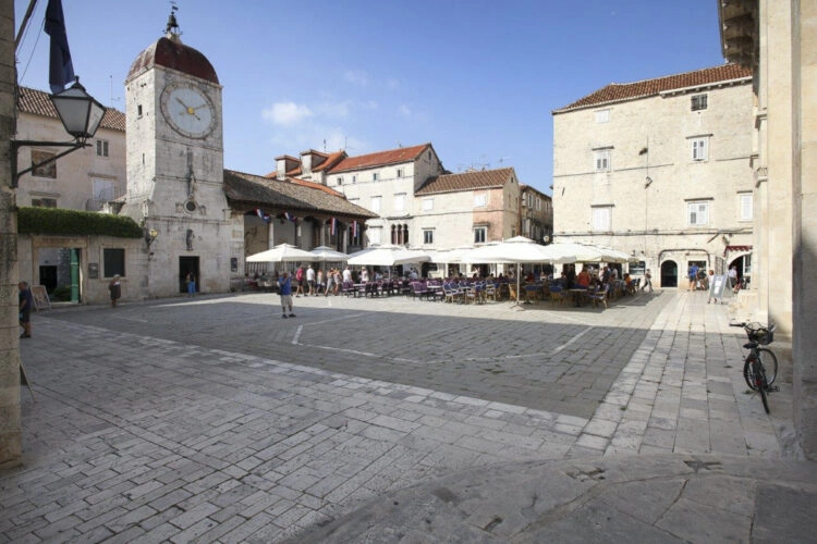 Clock tower Trogir Old Town