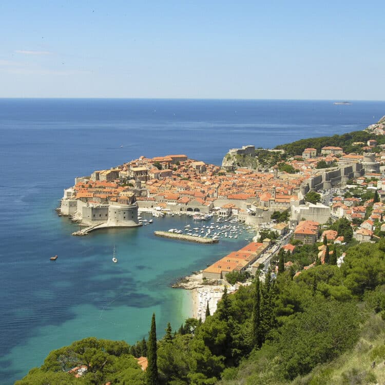 Old town of Dubrovnik (Croatia)
