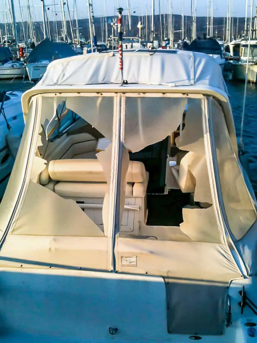 SeaHelp tips for storm damage to your boat or yacht