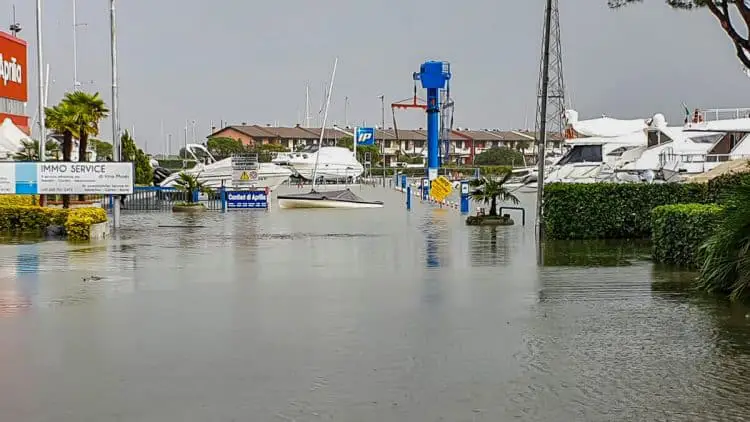 Italien - Lignano Hochwasser Update: 17.11.2019
