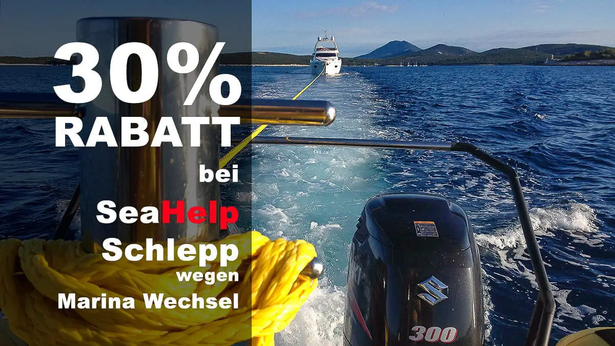 Additional 30% "corona discount" for SeaHelp towage due to marina change