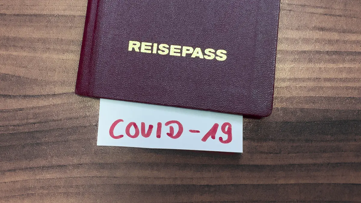 COVID 19 passport or COVID 19 passport