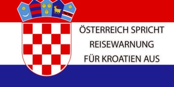 Travel warning for Croatia from Austria