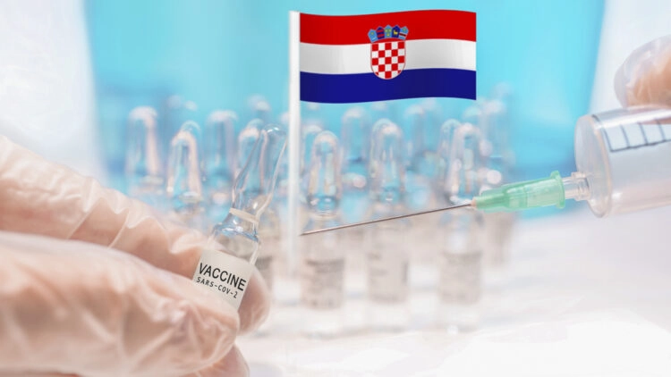 Start Coronavirus Covid-19 Impfung in Kroatien