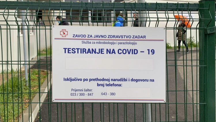 Corona-Testzentren Kroatien: Zadar