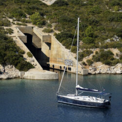 Croatia / Dalmatia cruise Vis island: former submarine base