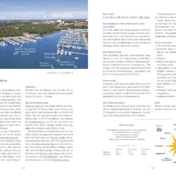 Revier Kompass Kroatien Törn: Beispiel Doppelseite Häfen, Städtchen und Inseln vorgestellt