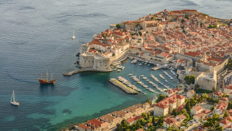 Törn Süd-Dalmatien mit der Yacht: Altstadt von Dubrovnik