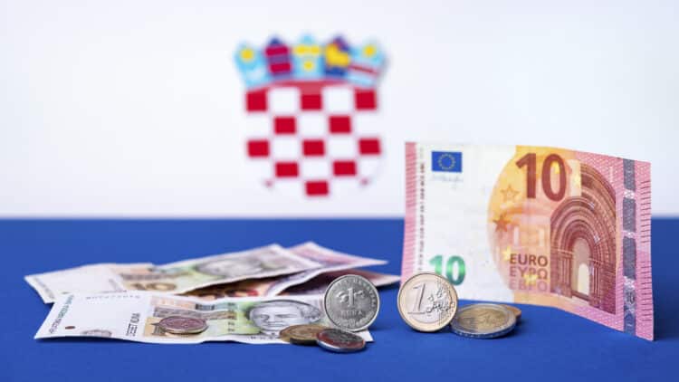 Euro introduction in Croatia from 01.01.2023