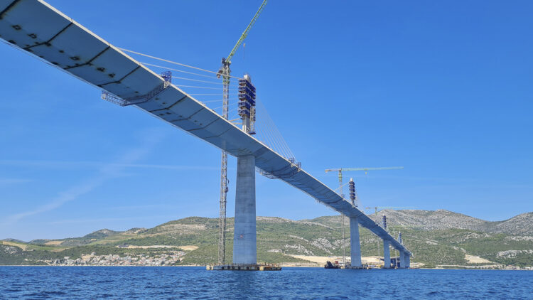 Pelješac Bridge: Mali Ston Bay in Dubrovnik-Neretva County