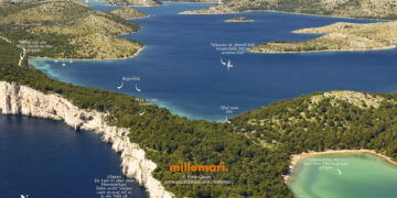 Telascica-Bucht Insel Dugi Otok - Top Törnziel in Kroatien