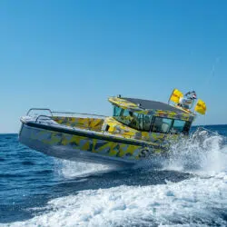 SeaHelp rescue boat: Axopar 28 Cabin
