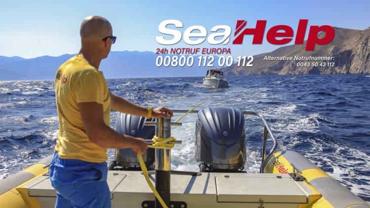 Eine Panne auf dem Wasser? – Die Helpline von SeaHelp hilft.