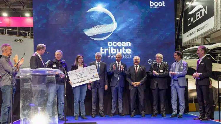 Innovation Yachts receives Ocean Tribute Award at boot Düsseldorf 2023