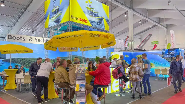 New members save 10% at the Boot Tulln at the SeaHelp booth