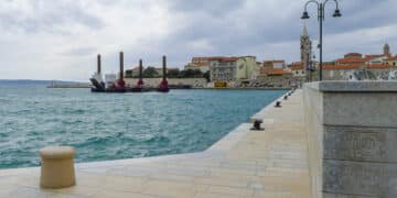 Marina Rab: Einschränkungen durch Bauarbeiten im Hafen