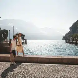 Wasserstand am Gardasee: Riva del Garda