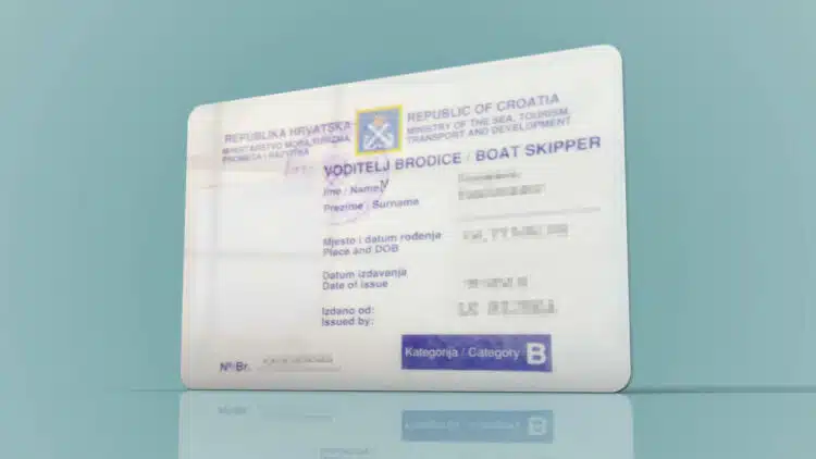 Kroatien: neue Verordnung für Sportskipper ändert Lizenz Bootsführerschein Kategorie B