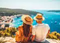 Touristen auf Reisen in Kroatien - Tourismus Kroatien