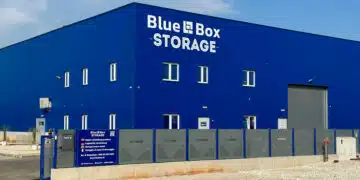 Bluebox Storage: Das Gelände ist rund um die Uhr überwacht.