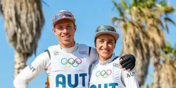 Olympia Sieger Duo Lara Vadlau und Lukas Mähr