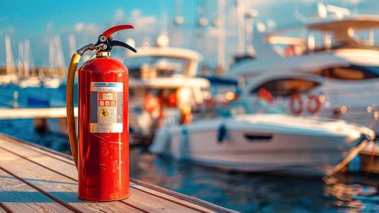 Fire Extinguishers on Boats and Yachts: Regulations, Maintenance, Obligations, Insurance