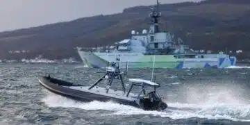 Royal Navy USV Rattler Drohne