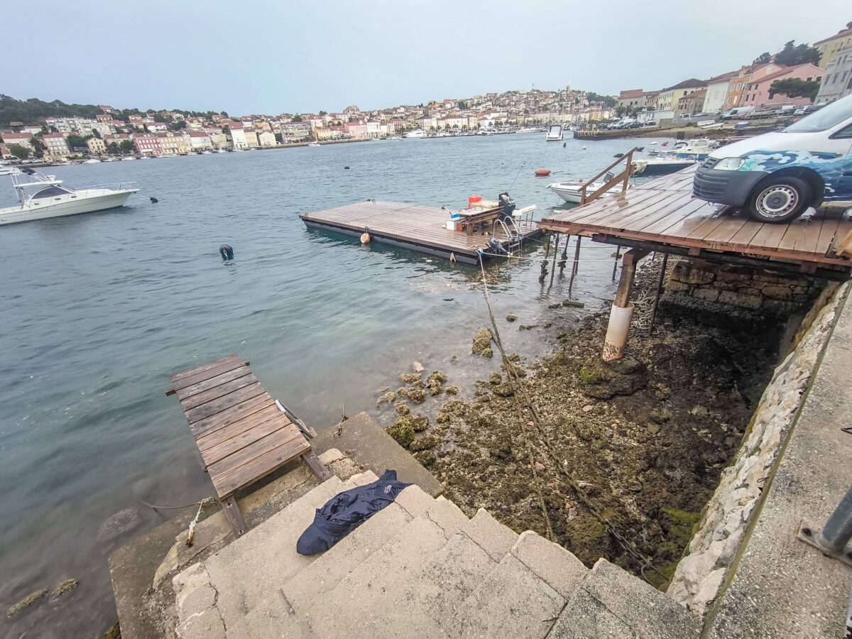 Meteotsunamis in der Adria: Auswirkungen Hafen von Mali Lošinj