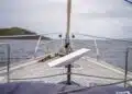 Starlink internet on board a sailing yacht