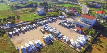 Dry Marina Vojko on Rab