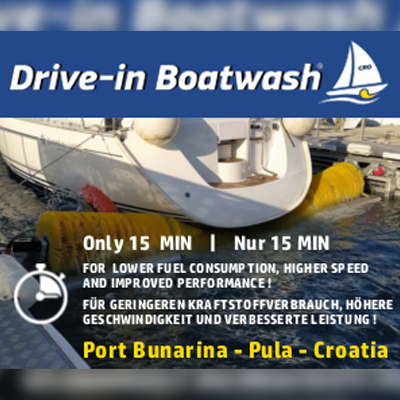 SeaHelp Vorteilspartner: Clean Blue d.o.o. | Drive-in Boatwash